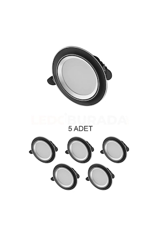 Cata Ct-5258 Zebra Led Armatür 6w 3 Renk 5 Li Paket