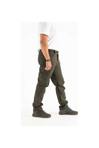 Longberg Kışlık Içi Polarlı Su Ve Rüzgar Geçirmez Softshell Pantolon Haki Prs-1779 Haki