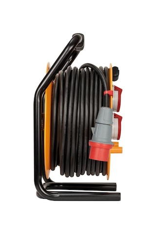 Brennenstuhl Brobusta Cee Girişli Dış Mekan Kullanımına Uygun Ip44 Lisanslı 40 Metre Makaralı Kablo H07rn-f 5g2.5