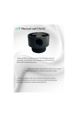 Mkc Manuel Valf Su Arıtma Aparatı