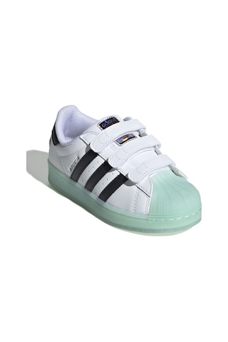 Ig7005-b Adidas Superstar Led Lıght Bebek Spor Ayakkabı Beyaz Ig7005-b Beyaz Yeşil Beyaz - Yeşil