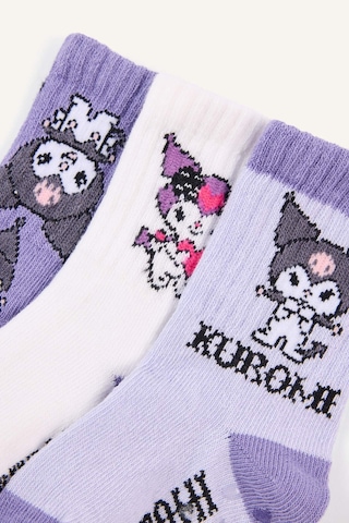 Defacto Hello Kitty 3lü Uzun Çorap Kız Bebek H5563a5nskr1 Çok Renkli-kr1
