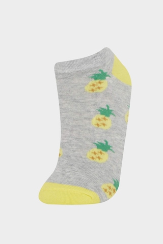 Defacto Kız Çocuk 5li Pamuklu Patik Çorap F7117a8nskr1 ÇoK Renkli