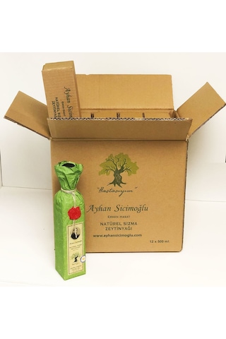 Ayhan Sicimoğlu Klasik Natürel Sızma Zeytinyağı 12 x 500 ML