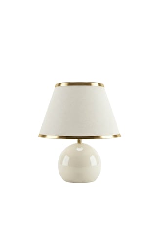 Homing Pico Gold Detaylı Abajur 242815 Krem-gold