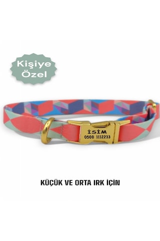 Caramelos Köpek Tasması-küçük Irk Ve Orta Irk İsimli Tasma 14
