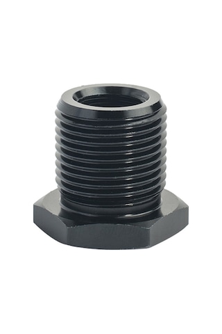 Tenfowee Araç Yağ Filtresi Adaptörü: 1/2-28 İç Dişli, 3/4-16 Dış Dişli, Alüminyum Alaşım, Siyah Renk