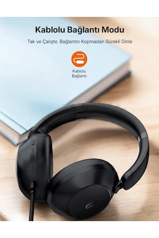 Taotronics TT-BH1119 Bluetooth 5.3 Aktif Gürültü Engelleyici Kulak Üstü Kulaklık