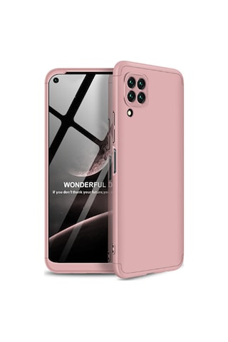 Huawei P40 Lite Kılıf Zore Ays Kapak Rose Gold