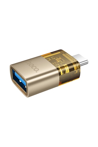 Hoco. Ua36b Tak Çalıştır Type-c To Usb 3.0 Dönüştürücü - Siyah