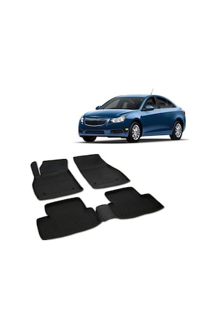 Chevrolet Cruze Havuzlu 4d Paspas 2009 Ve Üstü Siyah