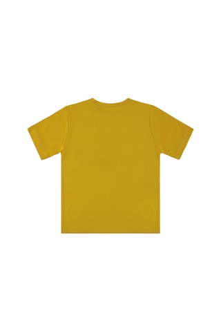 Civil Boys Basic Surf Etiketli 10-13 Yaş Tişört - Sarı Bambu