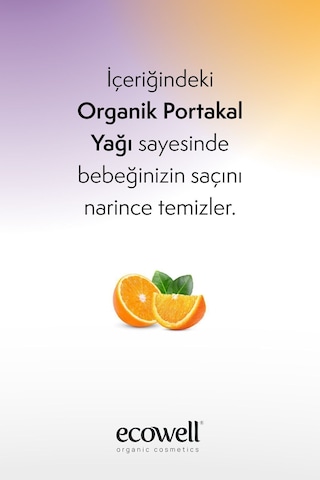 Ecowell Bebek Saç & Vücut Şampuanı + Nemlendirici Yüz & Vücut Losyonu 2 x 300 ML