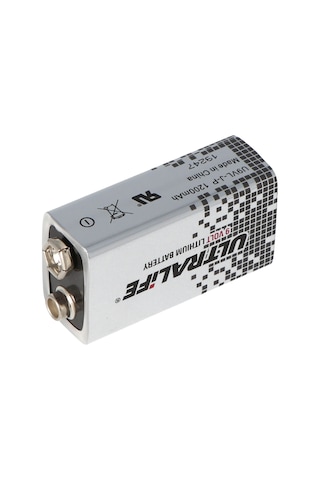 Ultralife Lityum Pil 9 Volt E-Blok U9VL U9VL-J U9VL-JP