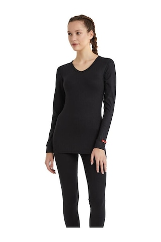 Blackspade V Yaka Uzun Kol Siyah Unisex Thermal İçlik C7t5n2o1 001