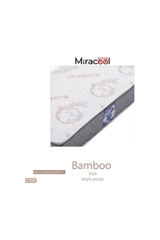 Bambo Yaylı Bebek Beşik Yatağı 70x110cm