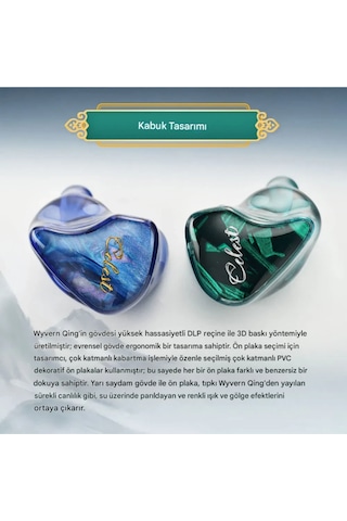Kinera Celest Wyvern Qing İem 3.5mm Kulak İçi Kulaklık Sip102