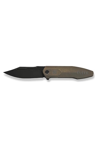 We Knife Limited Flight Line Bronze Titanium Handle Black Stonewashed Bohler M390 Blade Limited Edition 200 Pcs Çakı Bronz