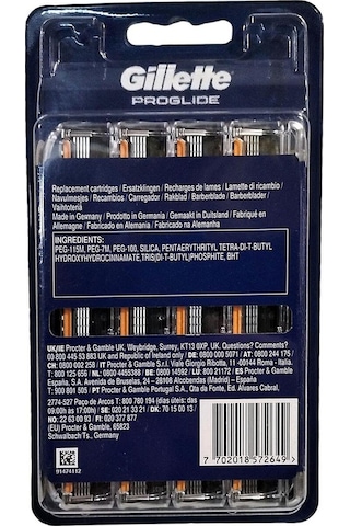Fusion5 Proglide Yedek Erkek Tıraş Bıçağı 12'li