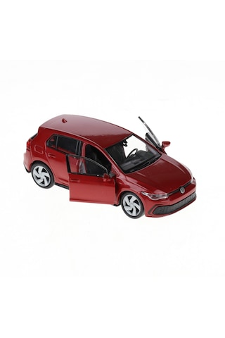Welly 1:36 Ölçek Golf 8 Gtı Metal Çek Bırak Model Araba Kırmızı