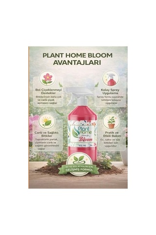 Bloom Çiçeklenme Destekleyici Sprey 500 Ml - 2'li Set - Orkide Ve Çiçekli Bitkiler Için
