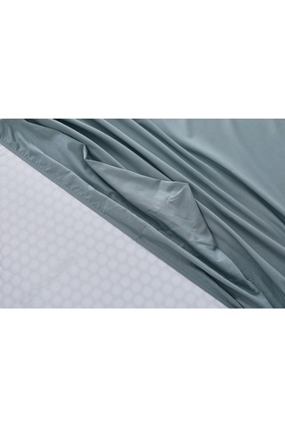 Doqu Home Colourful Fitted Çarşaf Tek Kişilik - Yeşil