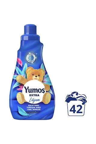 Şeylişeyler - Yumoş Ekstra Konsantre Çamaşır Yumuşatıcısı Lilyum 1008 Ml 42 Yıkama 3 Adet 3'lü Set