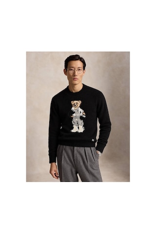 Polo Ralph Lauren Polo Bear Siyah Triko Kazak