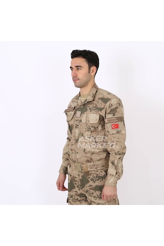 Jandarma Kamuflaj Gömlek - Askeri Malzeme Haki