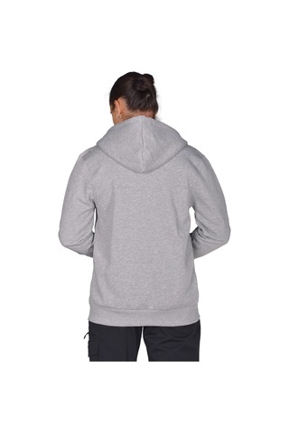 Diadora İmola - Erkek Grimelanj Pamuklu Tam Fermuarlı Sweatshirt Gri Melanj