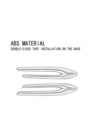 Anjiexun Araba Gümüş Yan Kanat Amblem Kapağı Trim Çıkartmaları