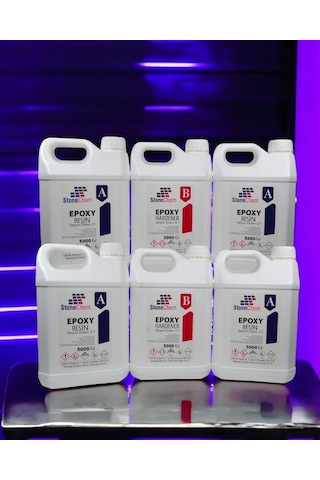 Stonechem Ultra Şeffaf Epoksi Reçine 30 KG