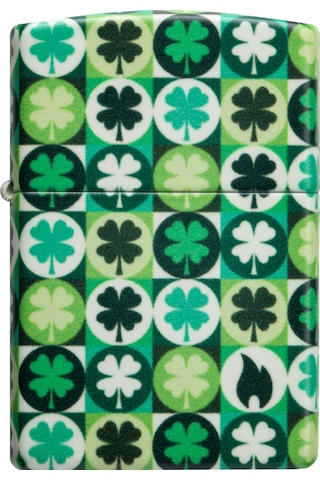 Zippo 49193 Clover Design Çakmak Çok Renkli