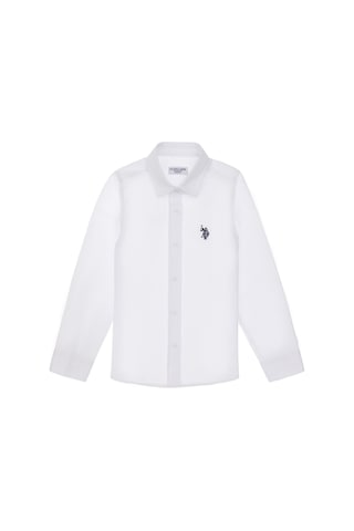 U.s. Polo Assn. Kız Çocuk Beyaz Gömlek Basic 50306588-vr013 Beyaz