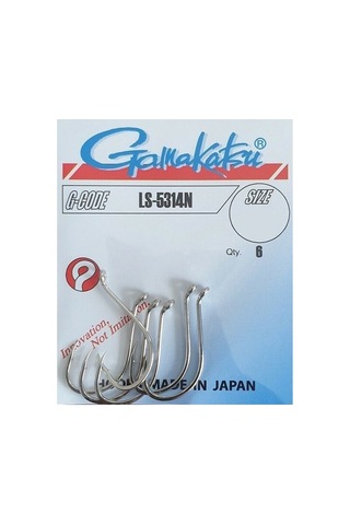 Gamakatsu Ls-5314n Nikel Olta İğnesi No: 3/0