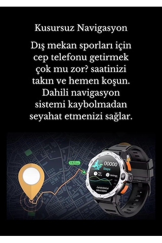 Pg24 Sim Kartlı Kameralı Akıllı Saat 800mah Pil Wifi Gps 4g Android 64 Gb Dahili Hafıza