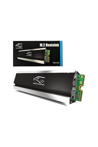 Snowman Heat Pipe M.2 2280 SSD Bakır + Alüminyum NVME NGFF M2 Soğ