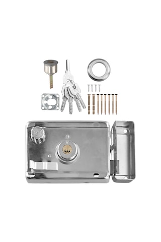 Nayomiglow Dış Kapı Kilitleri Güvenlik Hırsızlık Önleme Kilidi Çoklu Sigorta Kilidi Ahşap Kapı Kilidi Donanım İç Yurt