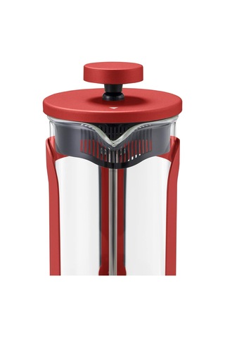 French Press 300 Ml, Kırmızı Çok Renkli