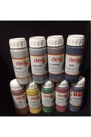 Derby 100 ML Ayakkabı Deri Oto Döşeme Mont Direksiyon Boyası