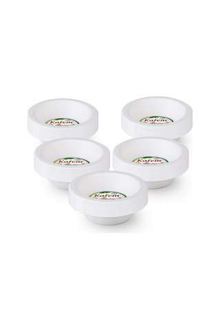 Kafem Ekolojik 400 cc Gıda Kasesi 25 Li X 5 Paket