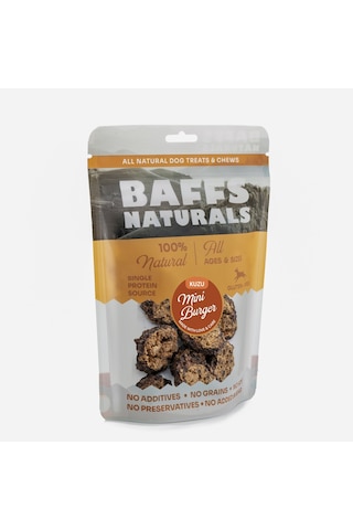 Baffs Naturals Kuzu Mini Burger Köpek Ödül Maması 100 G