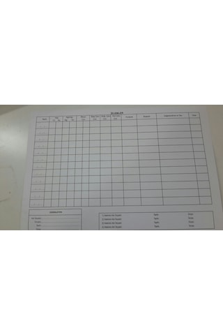 Bebek ve Çocuk İzlem Formu