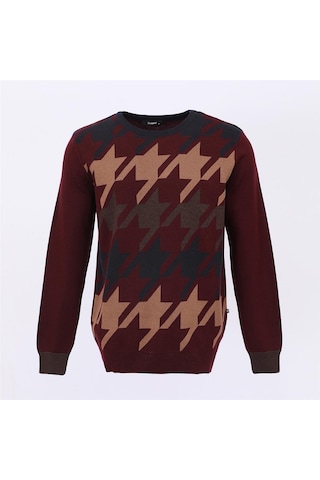 Dio Rise Erkek Uzun Kol İnce Sweatshirt - 180980 - Koyu Bordo Koyu Bordo