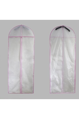 Kullanışlı Yırtılmaya Dayanıklı Koruma Aşınmaya Dayanıklı Uzun Giysi Gelinlik Koruyucu Kapak Ev Gereçleri Beyaz