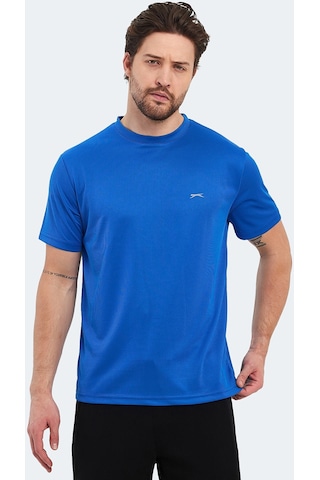 Slazenger OTAR I Erkek  Saks Mavi Tişört