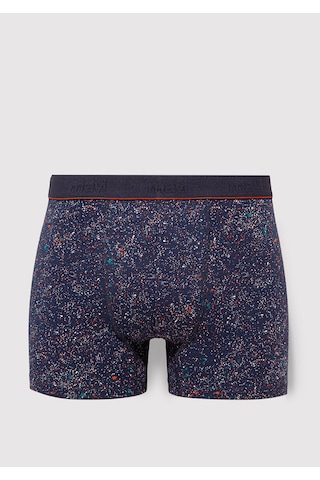 Mavi - Baskılı Lacivert Boxer 091280-28417 Lacivert