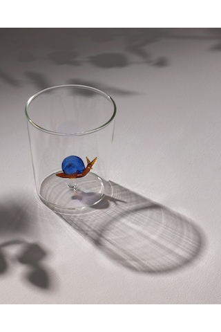 Madame Coco Violet Borosilikat Cam Bardak - Sarı/mavi - 350 Ml 8684427179772 Çok Renkli