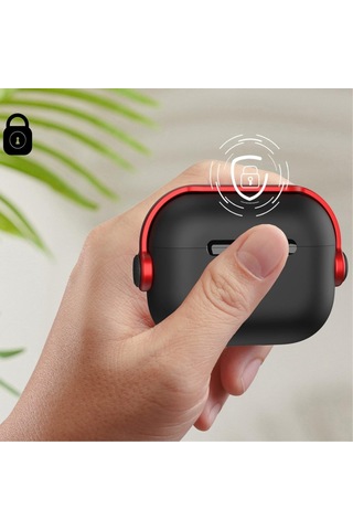 Apple Uyumlu AirPods Pro 2. Nesil İle Kılıf Kulaklık Dizayn Defens Case Lila
