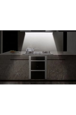 Mutfak Tezgah Altı Dekoratif Led Aydınlatma Armatür 30cm Beyaz Işık Çok Renkli